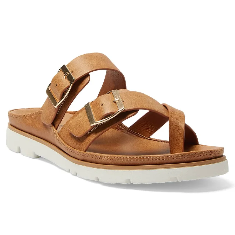 Stunning and eye-catching women's footwearEcuador Sandal in Tan