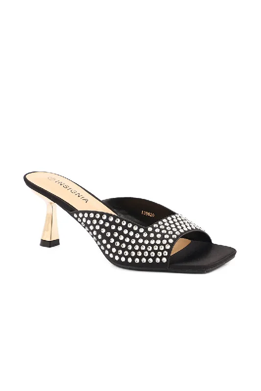Colorful and vibrant women's shoe patternsFormal Slip On I38620-Black