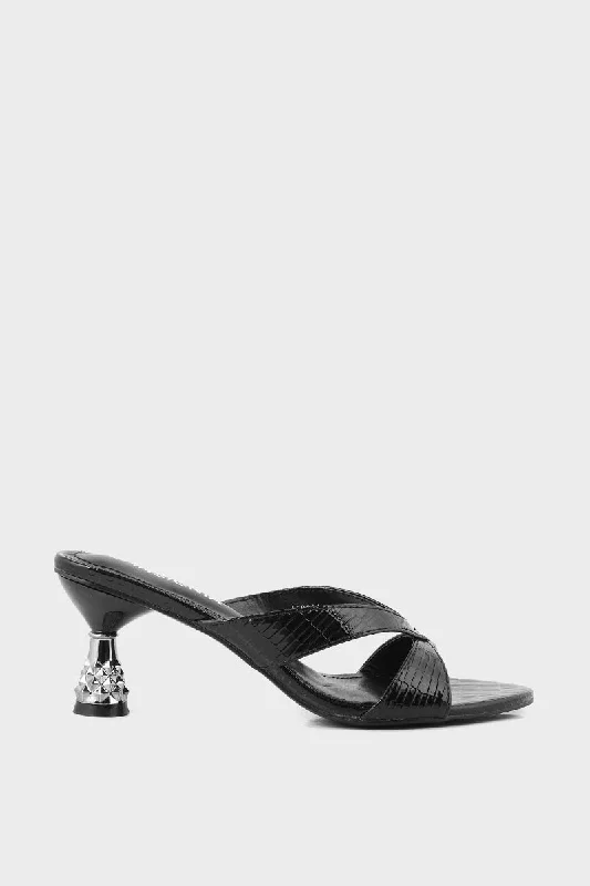 Exotic and bold women's shoe designsFormal Slip On IF0061-Black