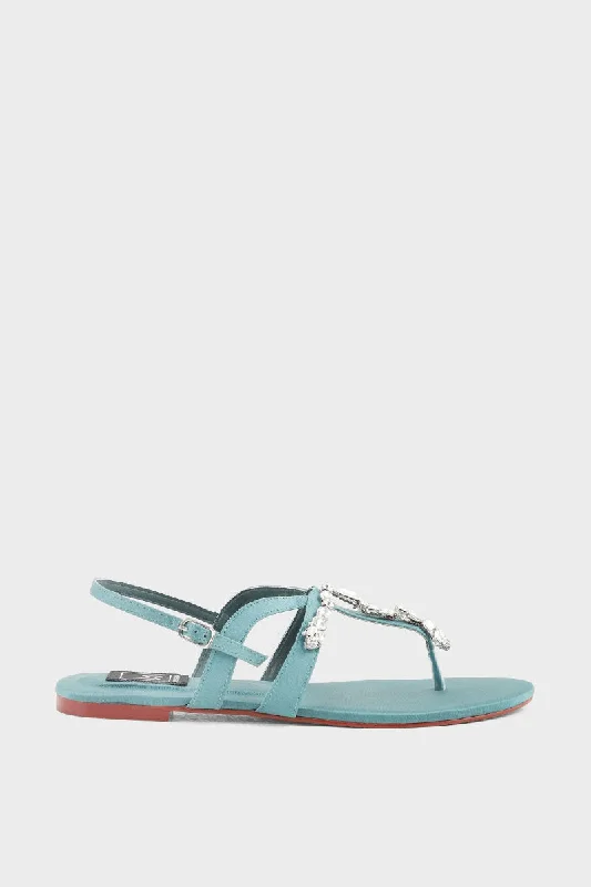Versatile and adaptable women's shoes for every occasionFormal Thong IF3008-Teal Green