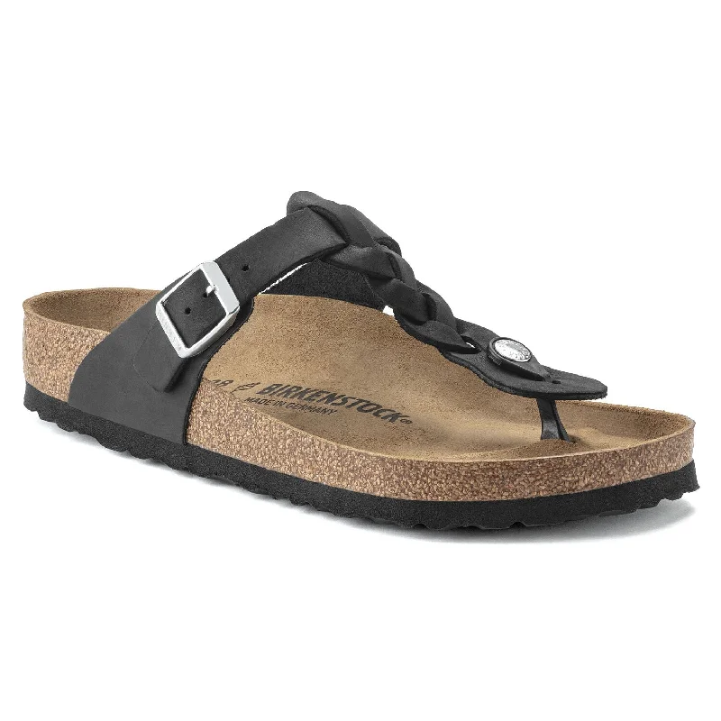 Elegant and refined women's shoe designsGizeh Braided - Black
