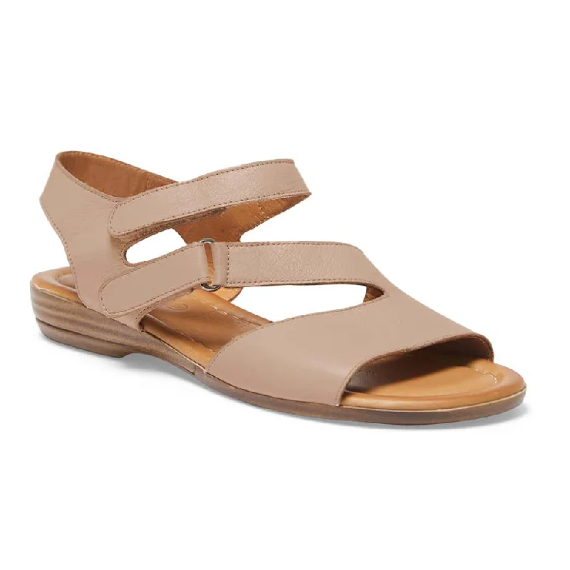 Chic and stylish women's shoes that complement every outfit and occasioKenya Sandal in Taupe Leather