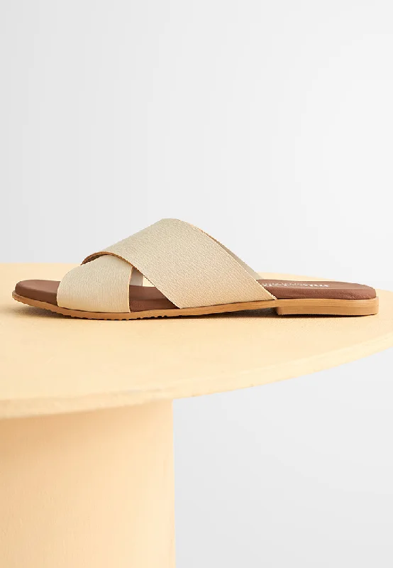 Versatile and adaptable women's shoes for every occasionLorenzo Criss Cross Flat Sandals