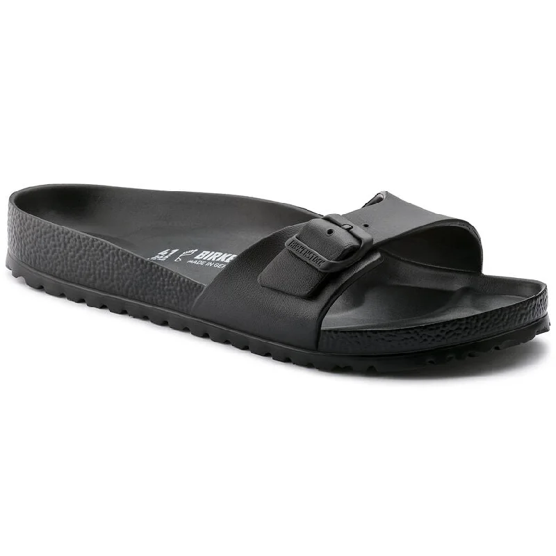 Bold and unique women's shoes for fashion-forward individualsMadrid EVA Black Narrow