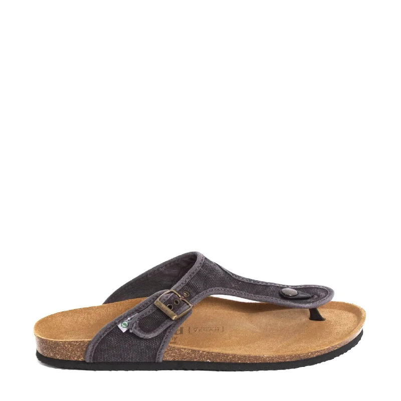 Stylish and comfortable women's shoes for long flightsNOUMEA Charcoal