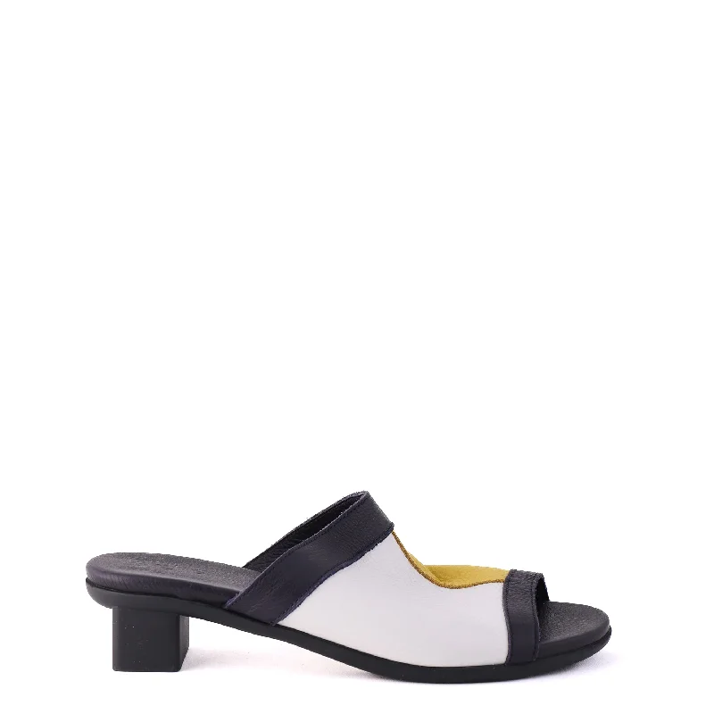 Flattering and figure-hugging women's footwearOBISKA Black White Multi