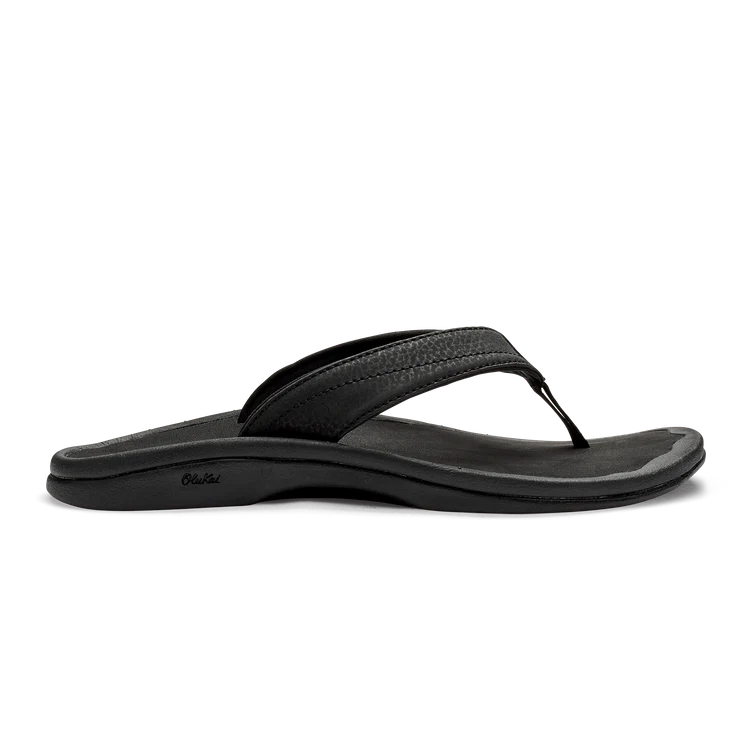 Chic and stylish women's shoes for graduation ceremoniesOLUKAI OHANA WOMEN BLACK