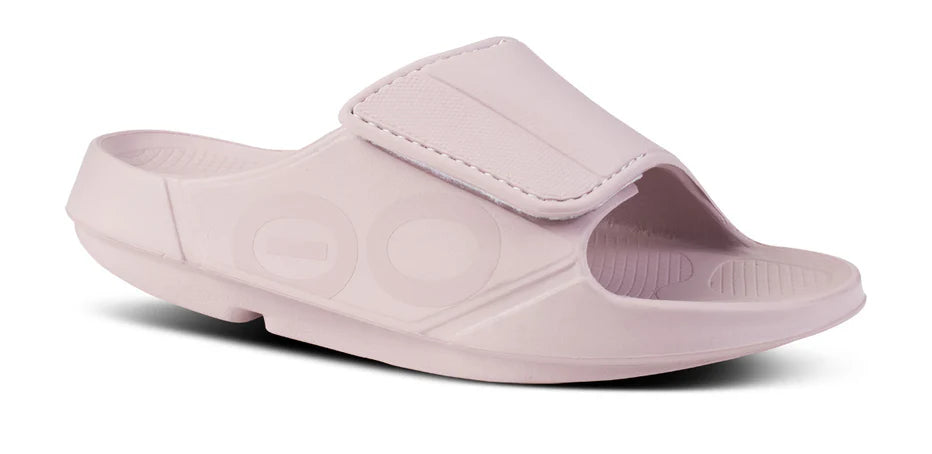 Elegant and classic women's shoes for prom nightOOFOS OOAHH FLEX SLIDE STARDUST
