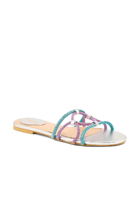 Chic and trendy women's shoes for the officeParty Wear Slip On I29285-Blue