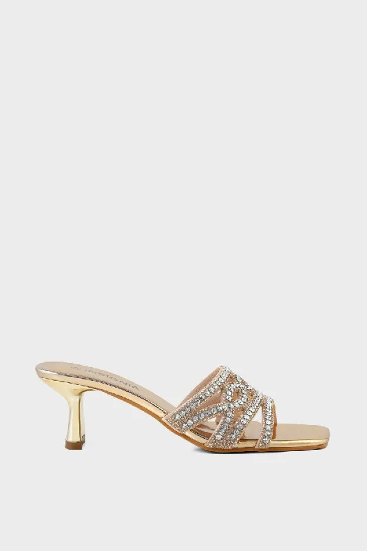 Chic and versatile women's footwearParty Wear Slip On IP0026-Rose Gold