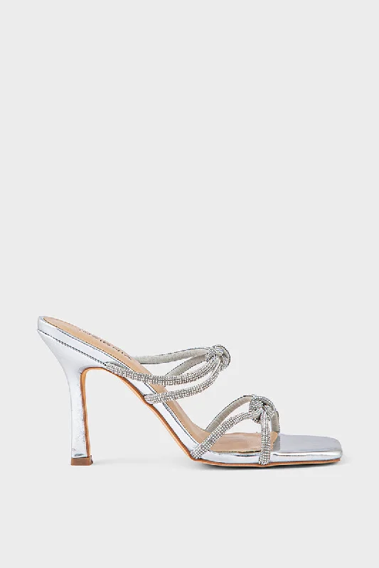 Fashion-forward and trendy women's shoe stylesParty Wear Slip On IP0042-Silver