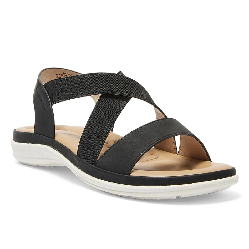 Chic and stylish women's shoes for cocktail partiesRadar Sandal in Black