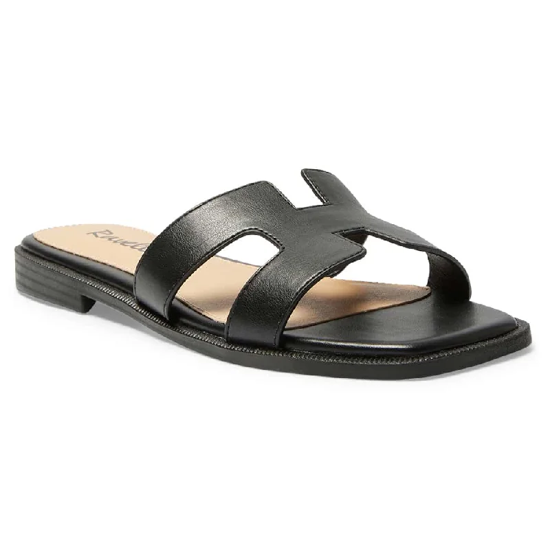Comfy and stylish women's shoes for everyday eleganceRhodes Slide in Black Smooth