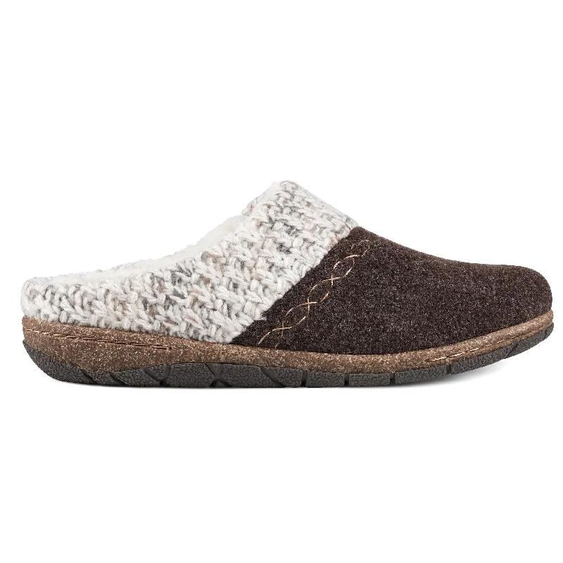 Comfy and stylish women's shoes for everyday comfortWomen's Elana Slipper Mahogany