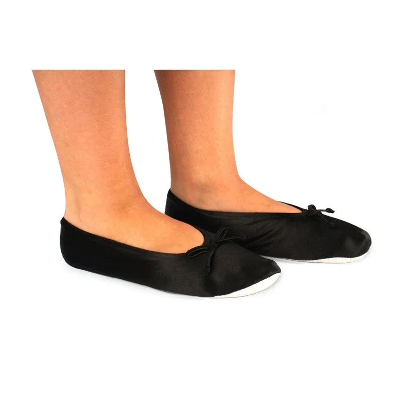 Comfortable and supportive women's shoes for all-day wearWomen's Laura Spandex Ballerina Slipper