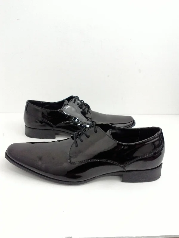 Versatile and stylish women's shoes for everyday chicCalvin klein Men's Brodie Black Patent Oxford Size 11 M