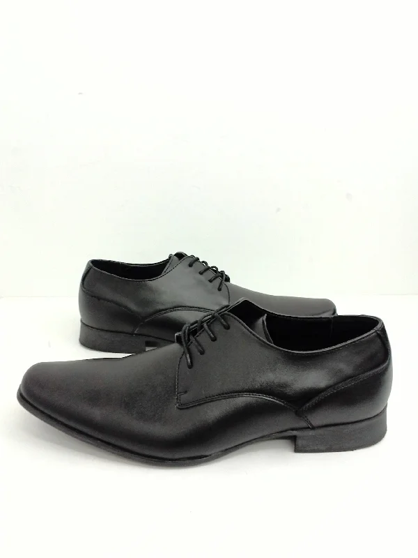 Warm and cozy women's shoes for winterCalvin Klein Men's Dillinger Baby Scotch Oxfords, Leather, Black, Size 12
