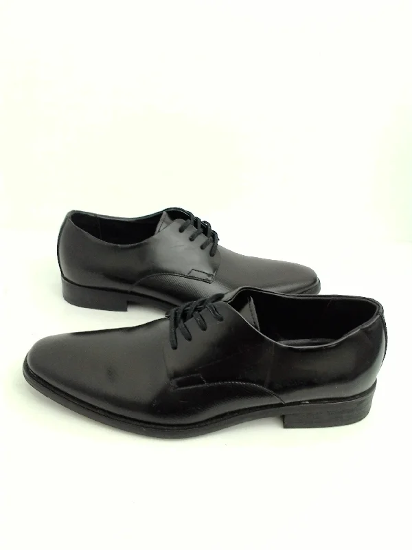 Elegant and sophisticated women's shoes for red carpet eventsCalvin Klein Men's Dillinger Crust Leather Oxford, Black Leather, Size 9 M