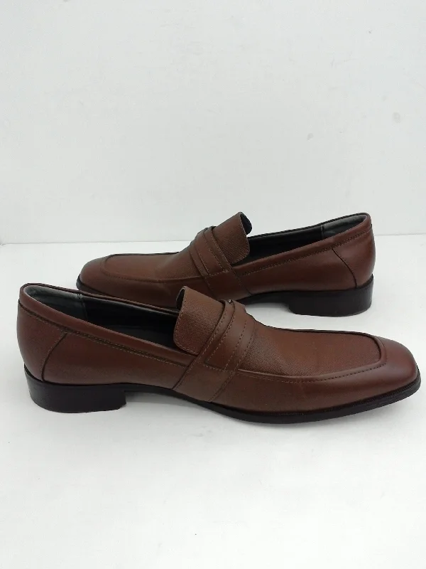 Chic and stylish women's shoes for fashion weekCalvin Klein Men's Jameson Soft Leather Loafers, Brown Size 11.5 M