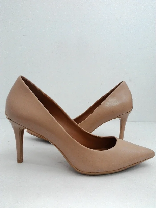 Versatile and stylish women's shoes for all occasions and seasonsCalvin klein Women's Gayle Pumps Leather Tan Size 8 M