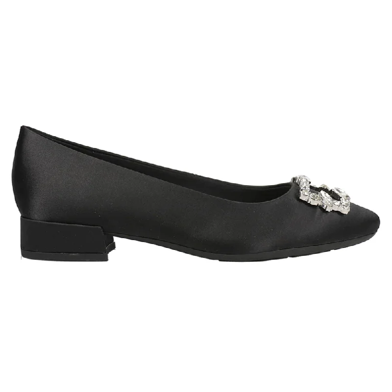 Comfy and stylish women's shoes for flat feetCarisma Buckle Block Heel Pumps