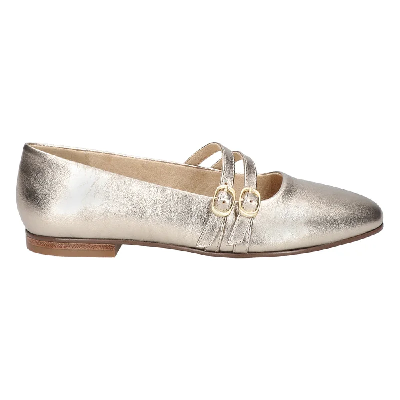 Comfy and stylish women's shoes for everyday comfortDavenport Metallic Mary Jane Flats
