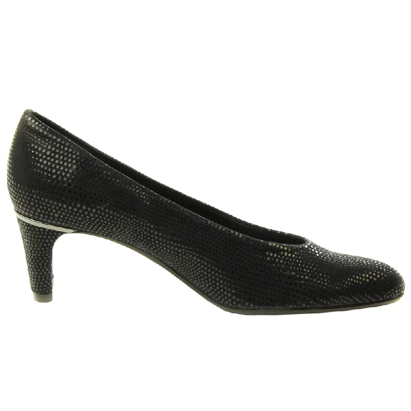 Bold and colorful women's shoes for making a statementDayle Round Toe Block Heel Pumps