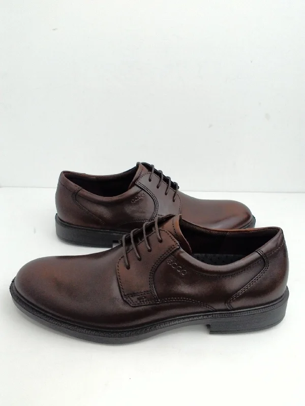 Versatile and elegant women's shoes for any outfitEcco Men's  Plain-Toe Oxfords , Leather, Dark Brown, Size 13 M (47)