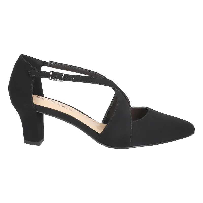 Bold and striking women's shoe fashionsElegance Block Heel Pumps
