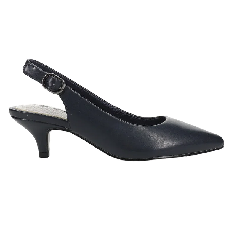 Flattering and stylish women's shoes for wide feetFaye Pointed Toe Kitten Heel Pumps