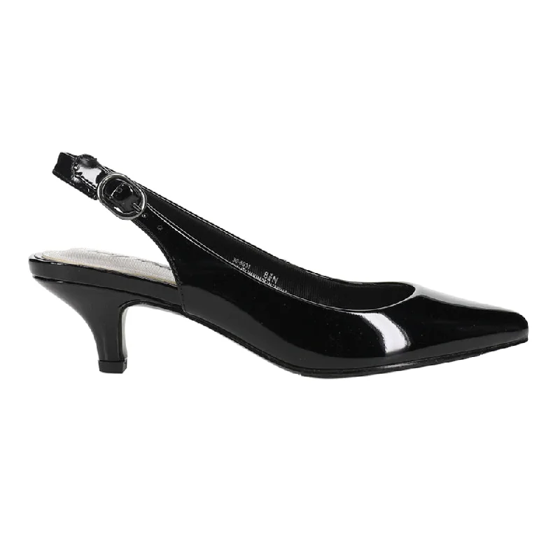 Warm and cozy women's shoes for winterFaye Pointed Toe Kitten Heel Pumps