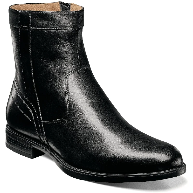 Sleek and modern women's footwear optionsFLORSHEIM MIDTOWN PLAIN TOE ZIPPER BOOT MEDIUM AND WIDE