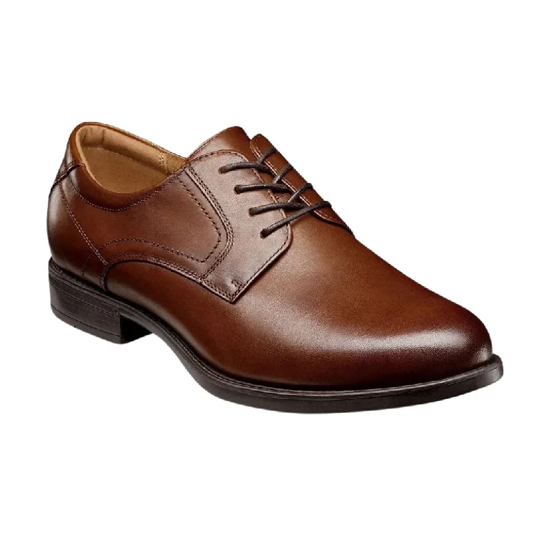 Elegantly stylish women's shoesFLORSHEIM MIDTOWN PLAIN TOE OXFORD COGNAC MEDIUM AND WIDE