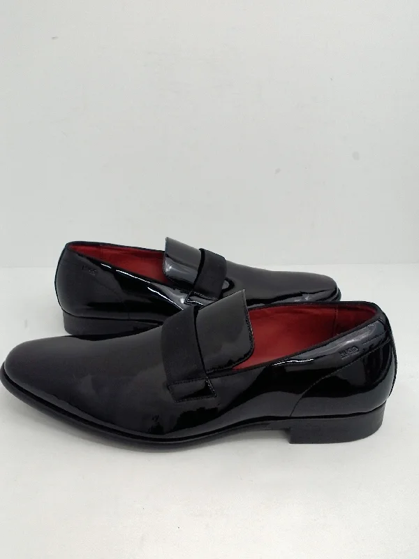 Comfy and stylish women's shoes for everyday casual wearHugo Boss Highline Loafers Patent/Leather Black Size 11 M