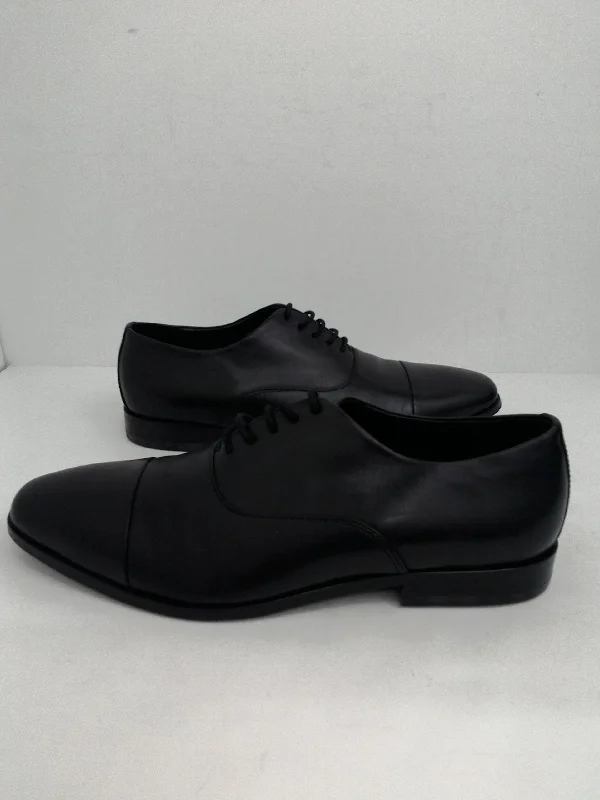 Comfy and stylish women's shoes for everyday eleganceHugo Boss Men's Oxfords Black, Leather Size 8 M