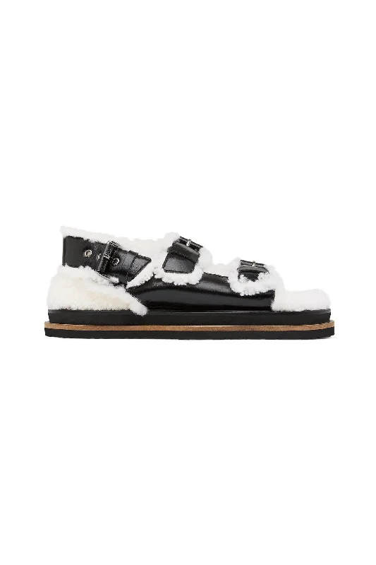 Comfy and stylish women's shoes for everyday casual wearJeanne Shearling Sandal