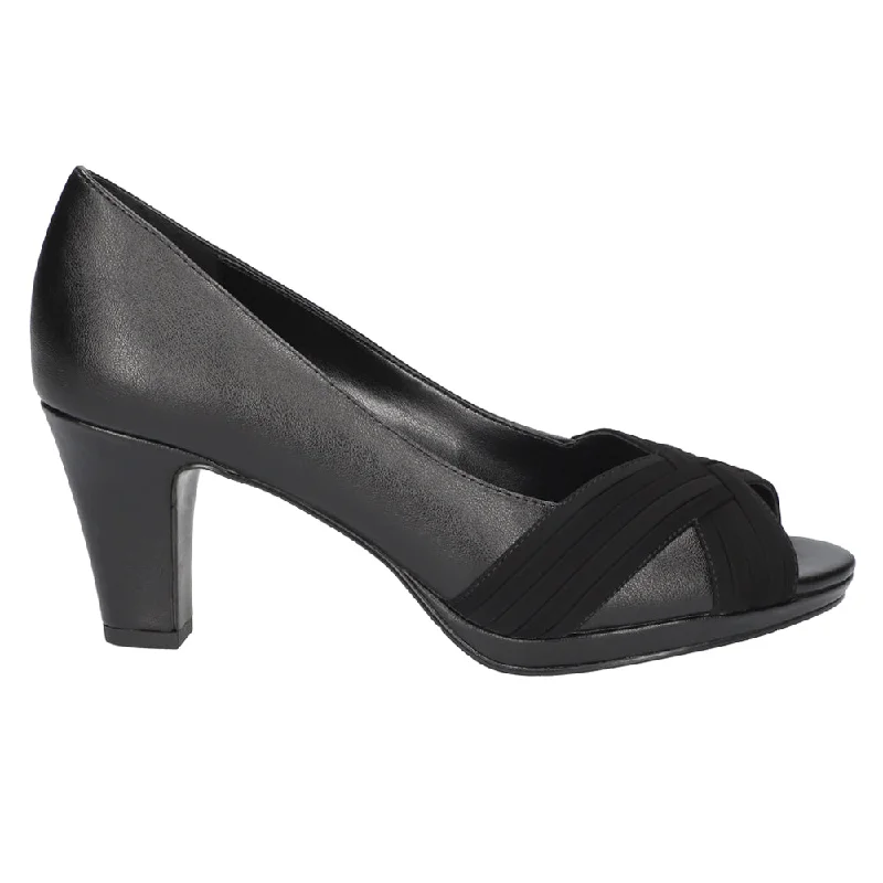 Stylish and comfortable women's shoes for long days at workLavish Open Toe Pumps
