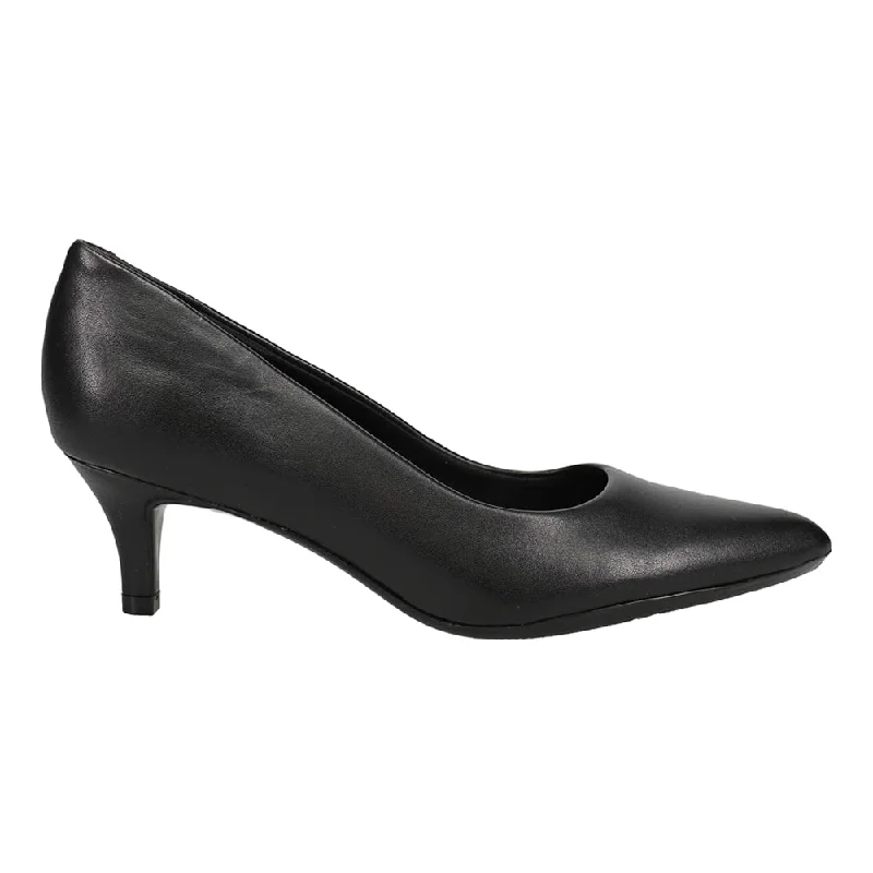 Comfy casual women's shoes for everyday wearLexie Pointed Toe Kitten Heel Pumps