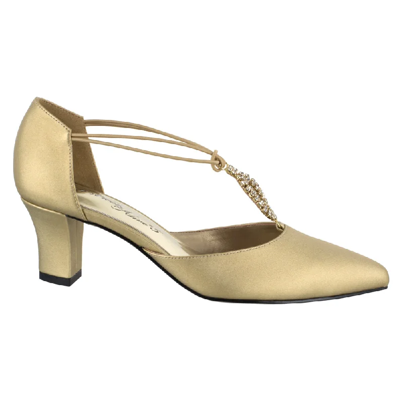 Chic and stylish women's shoes for summerMoonlight Metallic Rhinestone Wedding Pumps