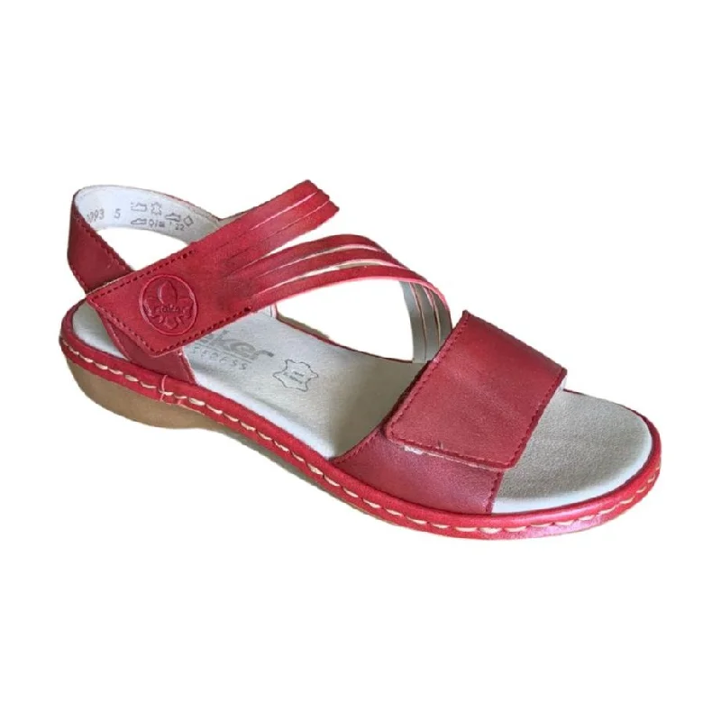 Stylish and comfortable women's shoes for long days at workRIEKER 69564-35 - FINAL SALE!