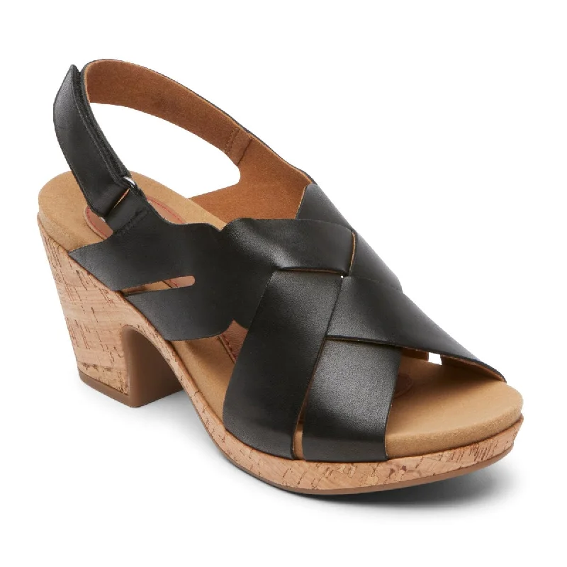 Durable and stylish women's shoes for outdoor activitiesROCKPORT COBB HILL ALLEAH SLINGBACK SANDAL - FINAL SALE!