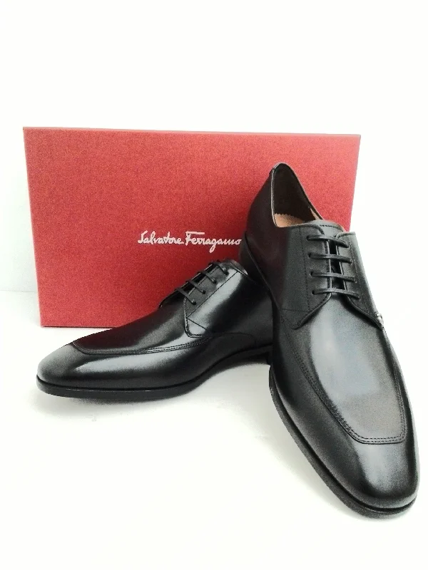 Elegant and sophisticated women's shoes for elegant eveningsSalvatore Ferragamo Men's Tristano Nero Calf Leather Dress Shoes Size 7-13 E