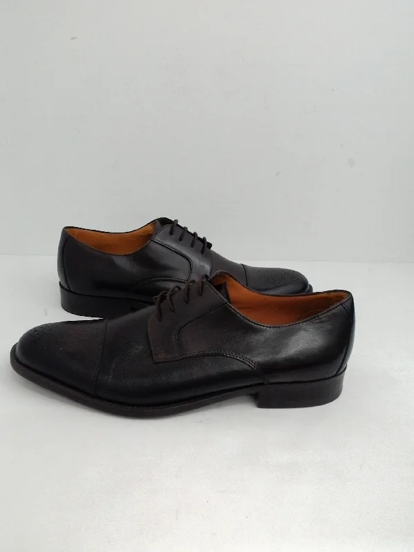 Chic and stylish women's shoes that complement every outfit and occasioTasso Elba Men's Oxford, Dark Brown, Leather, Size 11.5 M