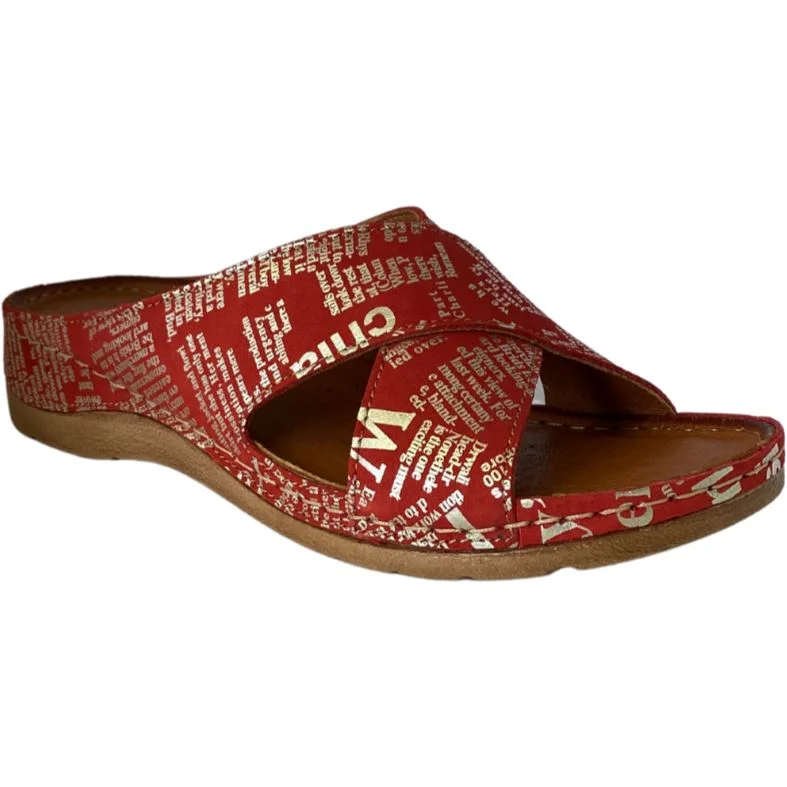 Versatile and adaptable women's shoes for every occasionV-ITALIA GENEVIEVE 869 RED