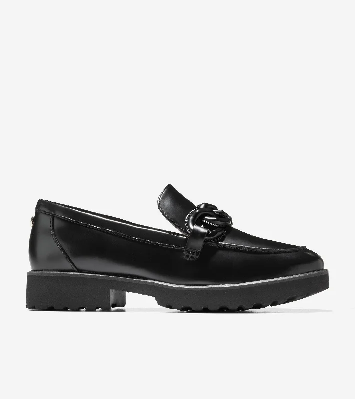 Bold and unique women's shoes for fashion-forward individualsWomen's Geneva Chain Loafer