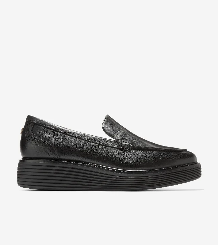 Stylish and practical women's shoes for rainy daysWomen's ØriginalGrand Platform Venetian Loafer